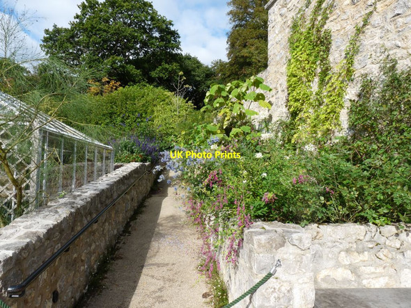 Photo 6"x4" Path outside the Shop at Bodnant Brymbo\/SH8071 c2013