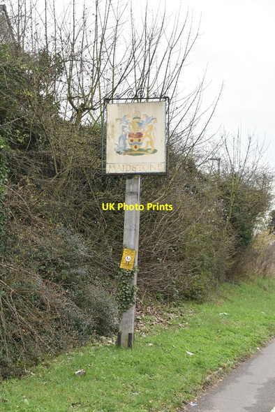 Photo 6"x4" Old Maidstone sign Allington\/TQ7457 c2021