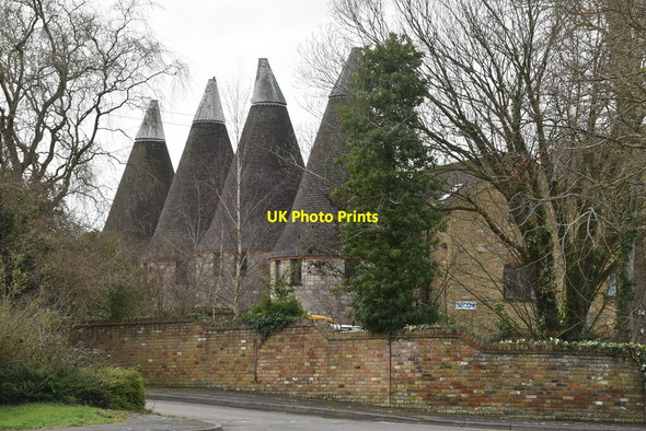 Photo 6"x4" Hermitage Court Oast Barming Heath c2021