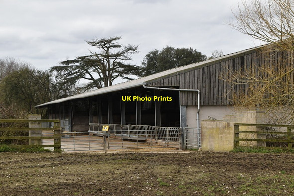 Photo 6"x4" Barn, Broke Wood Farm Barming Heath c2021