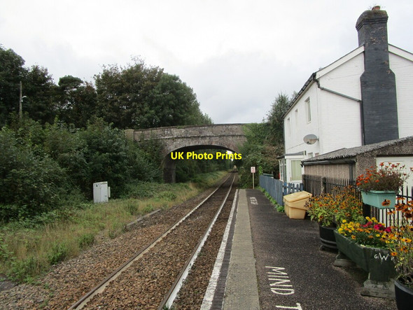 Photo 6"x4" Bridge and Station House, Newton St. Cyres Newton St Cyres c2021
