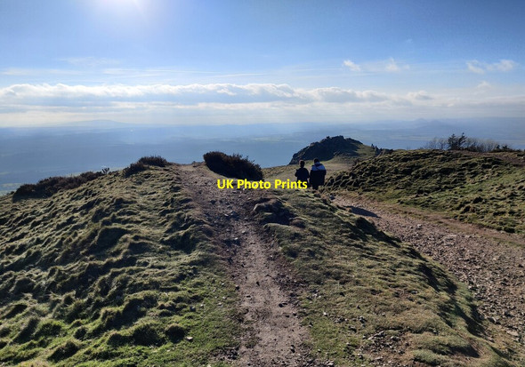 Photo 6"x4" Shropshire Way on the Wrekin Rushton\/SJ6008 c2022