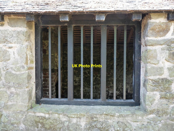 Photo 6"x4" Fireplace in the building in the Wood Bronygarth c2015