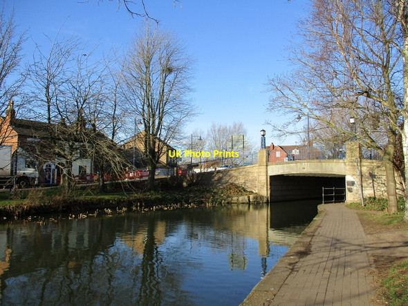 Photo 6"x4" Station Road Bridge over the Erewash Canal, Sandiacre Sandiacre c2022