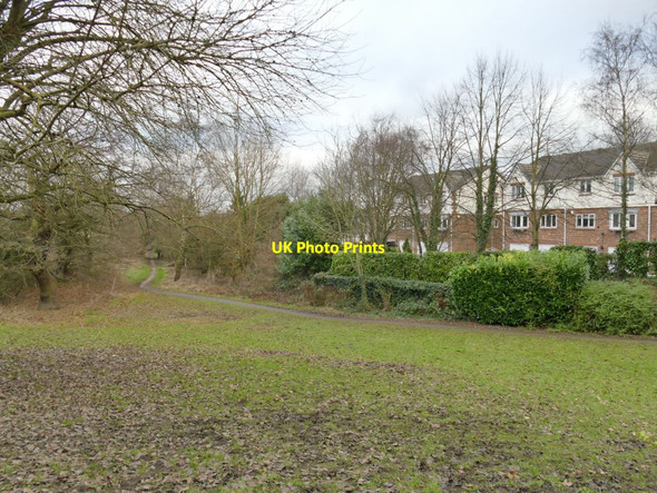 Photo 6"x4" Footpath off the Lines Way Garforth c2022