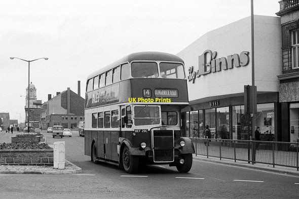 Photo 6"x4" Stockton Street, Hartlepool \u00e2\u0080\u0093 1971 Hartlepool c1971