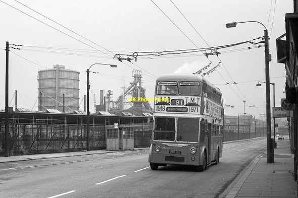 Photo 6"x4" Middlesbrough Road, South Bank \u00e2\u0080\u0093 1971 Middlesbrough c1971