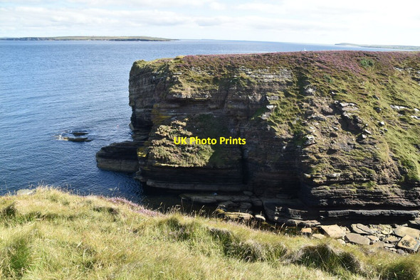 Photo 6"x4" Cliffs, St John's Point East Mey c2021