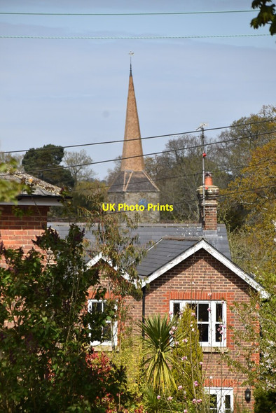 Photo 6"x4" Church of St Giles Horsted Keynes c2021
