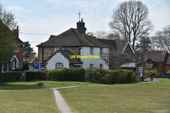 Photo 6"x4" Yew Tree Cottage Horsted Keynes c2021