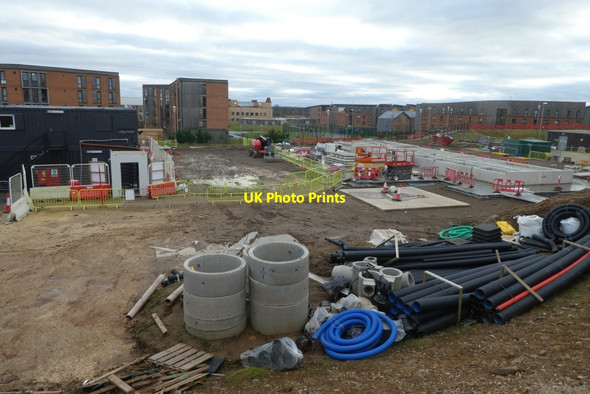 Photo 6"x4" Energy centre construction works Grimston\/SE6451 c2022