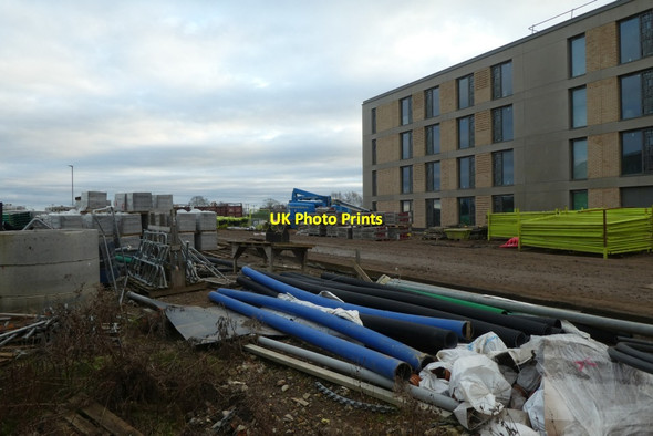 Photo 6"x4" Kato College construction Heslington c2022