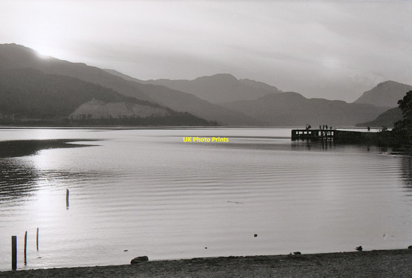 Photo 6"x4" The pier, Rowardennan Inverbeg c1988