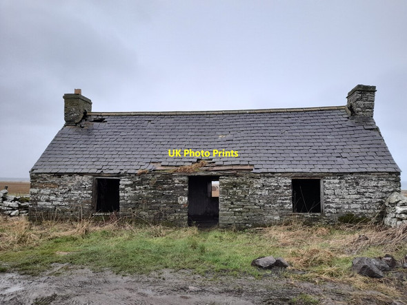 Photo 6"x4" Derelict Cottage, Reiss Reiss c2022