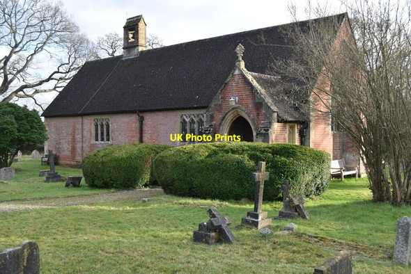 Photo 6"x4" Church of the Ascension, Woodlands Sutton Holms c2022