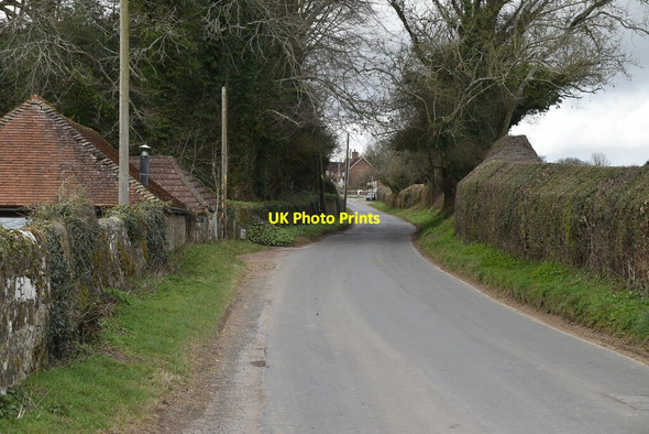 Photo 6"x4" Road to Brightling Twelve Oaks\/TQ6820 c2021