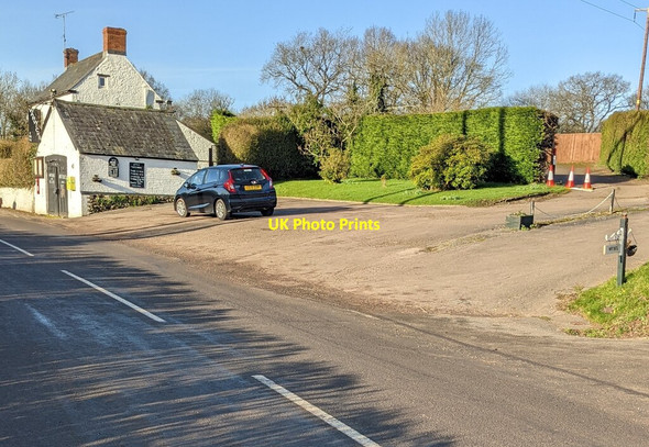 Photo 6"x4" Warwicks Inn car park, Tal-y-Coed, Monmouthshire Tal-y-coed c2022