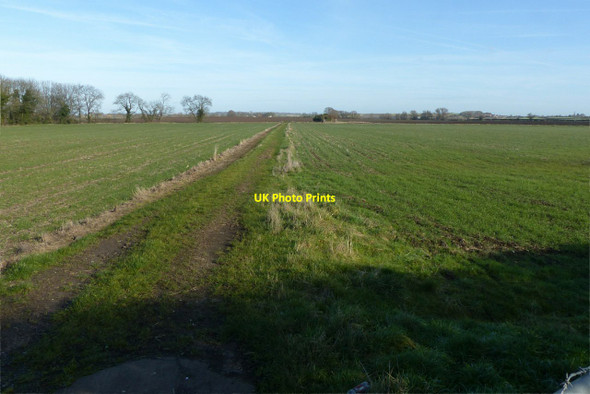 Photo 6"x4" Farmland off Cotgrave Lane, Tollerton Clipston\/SK6334 c2022