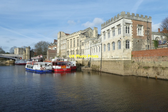 Photo 6"x4" Boats and York Guildhall York\/SE5951 c2022