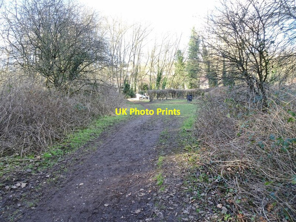 Photo 6"x4" Lock Path Compton\/SO8898 c2022