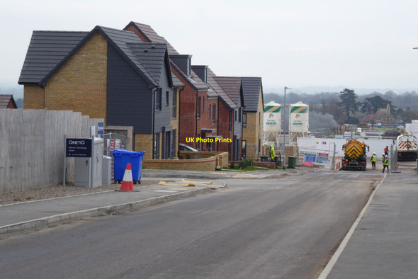 Photo 6"x4" New houses on Malvern Rise Great Malvern c2022