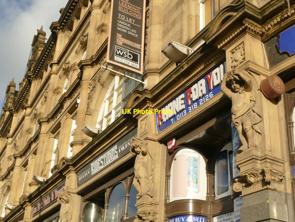 Photo 6"x4" Kirkgate market building - detail Leeds\/SE3034 c2022