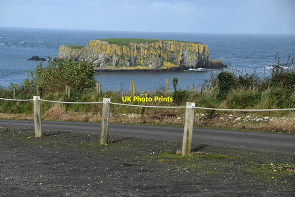 Photo 6"x4" View towards Sheep Island Ballintoy c2021