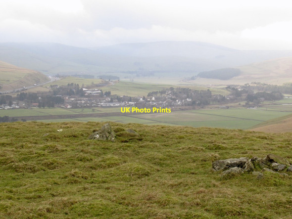 Photo 6"x4" Summit, Coupland Hill Crawford\/NS9520 c2022