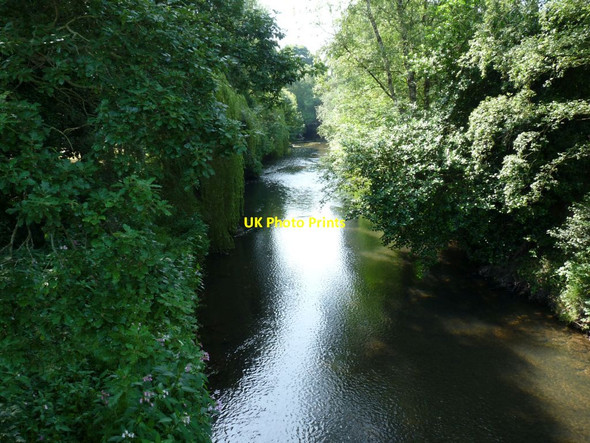 Photo 6"x4" The River Trent at Trentham Gardens Knowl Wall c2014