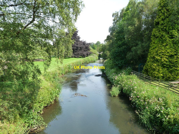 Photo 6"x4" The River Trent at Trentham Gardens Knowl Wall c2014 P1