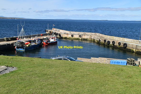 Photo 6"x4" Harbour, John O' Groats John O' Groats c2021