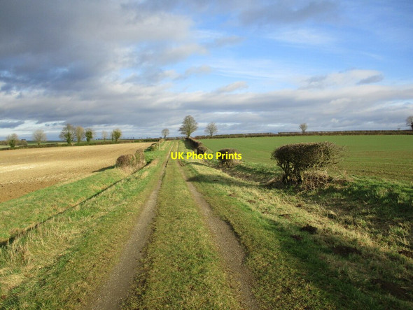 Photo 6"x4" Bridleway from Low Hameringham Hameringham c2022