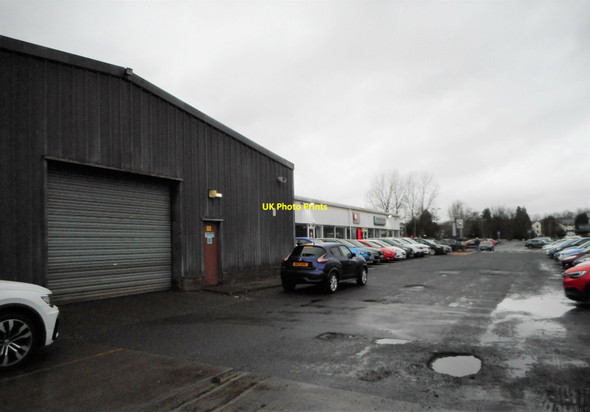 Photo 6"x4" Former Service Department, Arnold Clark Milngavie c2022