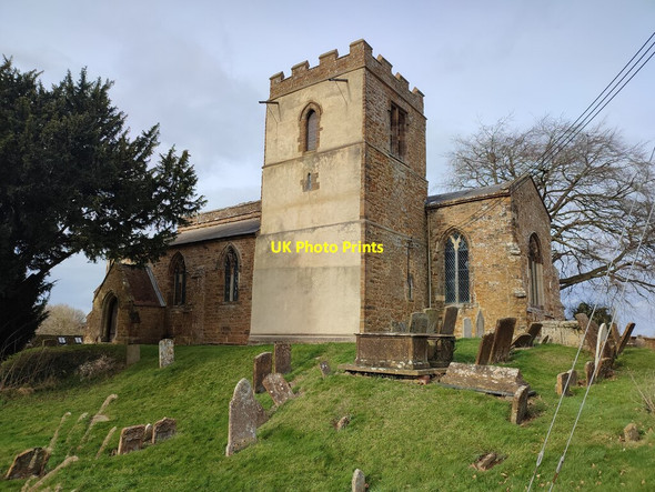 Photo 6"x4" Barford St Michael Church Barford St Michael c2022