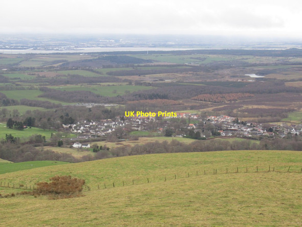 Photo 6"x4" Saline seen from Saline Hill Saline c2022