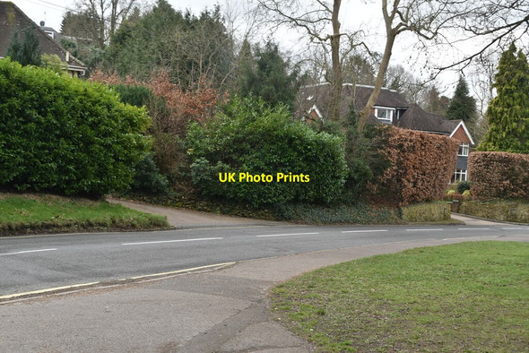 Photo 6"x4" Church Lane Oxted c2021