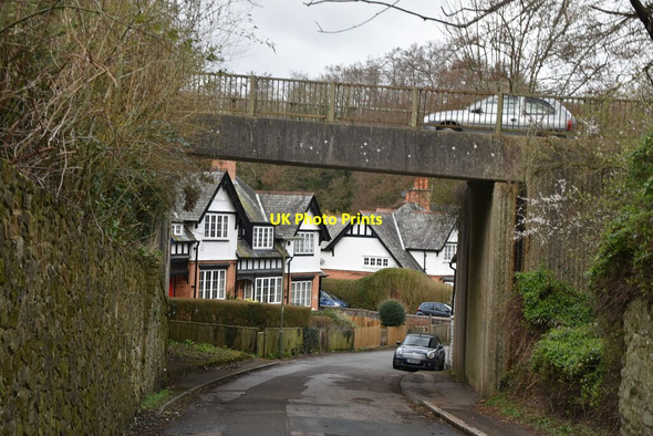 Photo 6"x4" A25 bridge over Brook Hill Oxted c2021