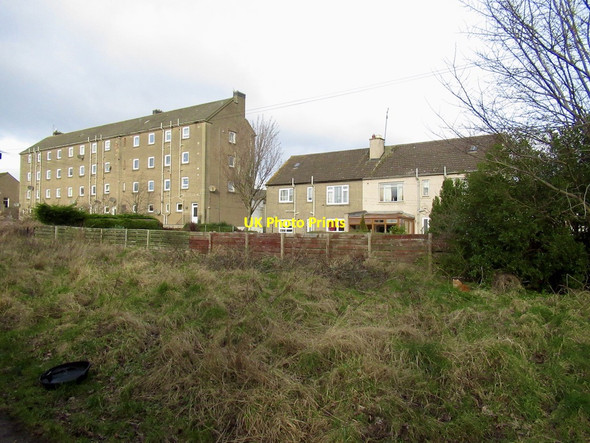 Photo 6"x4" Drylaw seen from the former Barnton Railway Drylaw c2022