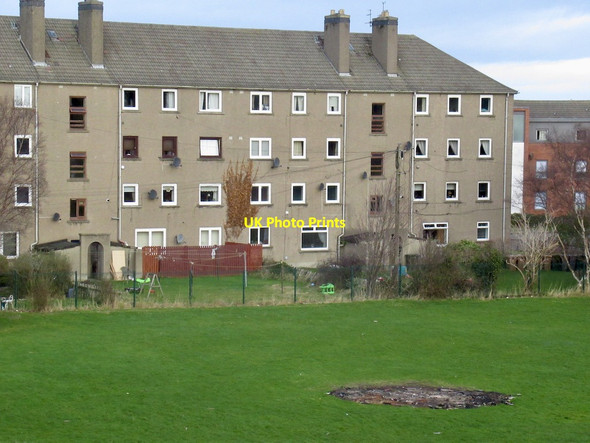 Photo 6"x4" Flats on Ferry Road Drylaw c2022