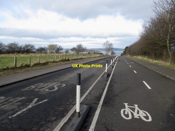 Photo 6"x4" Silverknowes Road post closure Silverknowes c2022