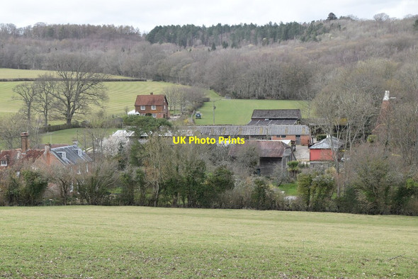 Photo 6"x4" Mountfield Park Farm Oxley's Green c2021
