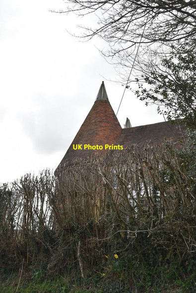 Photo 6"x4" Tunstall Farm Oast Mountfield\/TQ7320 c2021
