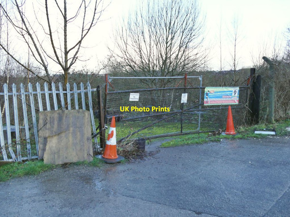 Photo 6"x4" Entrance to former Airedale Mills site Horsforth c2022