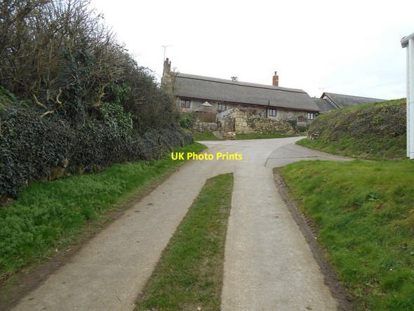 Photo 6"x4" Dunscombe Manor farm Salcombe Regis c2022