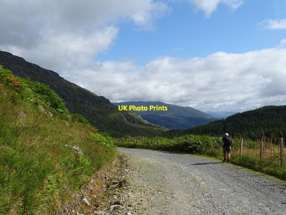Photo 6"x4" Path along Glen Loin Inveruglas c2021