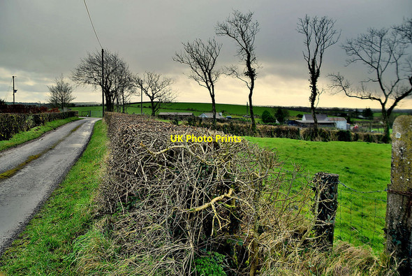 Photo 6"x4" Dark skies, Mulaghslin Glebe Milltown\/H5775 c2022