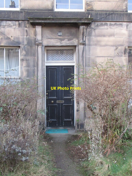 Photo 6"x4" Door, Leith Walk Edinburgh c2022