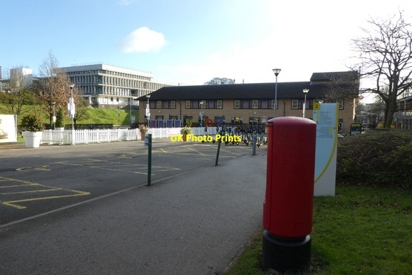 Photo 6"x4" Letterbox near the Information Centre Heslington c2022
