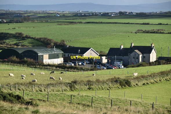 Photo 6"x4" Causeway Coast car park Portballintrae c2021