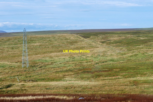 Photo 6"x4" Electricity Pylon west of the A9 Houstry\/ND1535 c2021